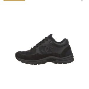 Authentic CHANEL Women's Black Sneakers